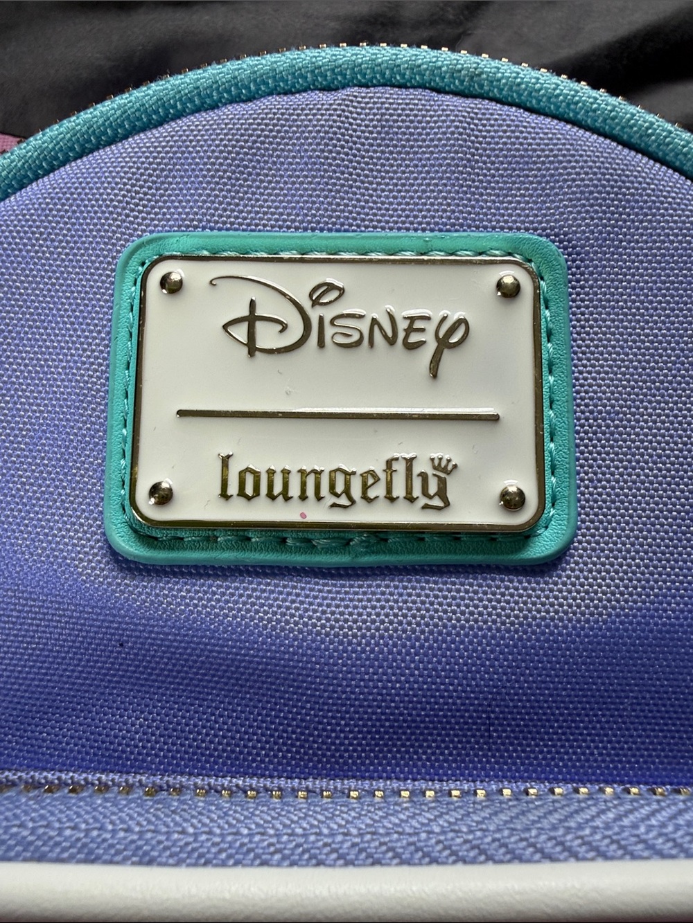 Loungefly Pink, Purple & Teal Minnie & Daisy Mini Convertible Backpack - Picture 2 of 8